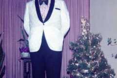 Wedding of Joyce Arnold and Mike Revell, December 1973.