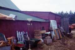 Auction sale at the Arnold homestead, April 13, 1974.