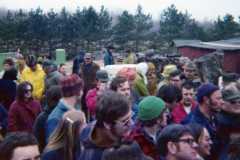 Auction sale at the Arnold homestead, April 13, 1974.
