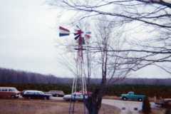 Auction sale at the Arnold homestead, April 13, 1974.