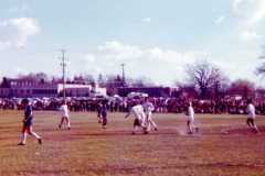 Soccer at Spring Arbor College, 1974.