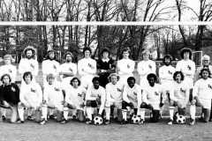 Soccer at Spring Arbor College, 1974.