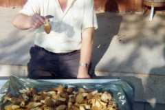 Laban Arnold, mushrooms from trip to Honor, May 1975.