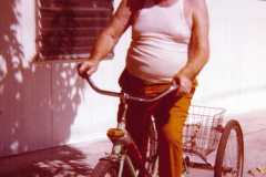 Roy Emery Moore during Doris Jane Moore Arnold's visit to Florida, June 1975.