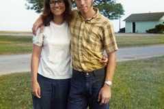 Peggy Smith and Dan Arnold, maybe Empire lake, summer 1975.