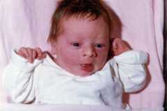 Joy Ann Suderno, Valley Memorial Hosp, 7 lbs, 1 oz, 19.5 inches, 4:52pm, August 15 1975.