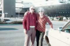 Alvin and Tracie Arnold, Taken during Tracie Arnold's visit to California, 1975.