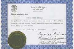 1975-11-05-MooreDJ1931-Jury-Duty-Certificate