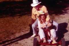 , go cart, Bexley/Muskegon, summer 1976.