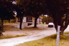 Honor, new house on the old Arnold homestead, June 1976.