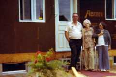 Honor, new house on the old Arnold homestead, June 1976.
