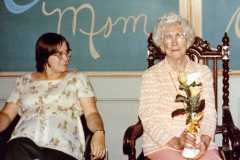 , Tracie M. Balitz Arnold's 80th birthday party at son Allen's in South Haven, September 1976.
