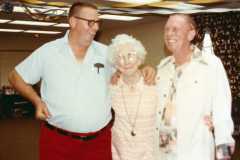 , Tracie M. Balitz Arnold's 80th birthday party at son Allen's in South Haven, September 1976.