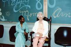 , Tracie M. Balitz Arnold's 80th birthday party at son Allen's in South Haven, September 1976.