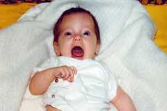Anne Marie Suderno, about 3 months, April 1977.
