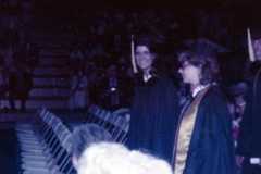 Spring Arbor College graduation, May 1977.