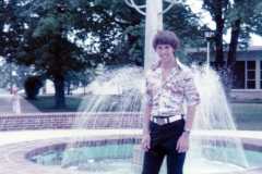 Spring Arbor College graduation, May 1977.