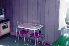 Doris Moore bedroom at old house. Kenton Ohio, September 1977.