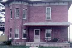 Doris Moore old house. Kenton Ohio, September 1977.