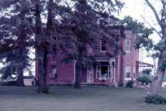Doris Moore old house. Kenton Ohio, September 1977.
