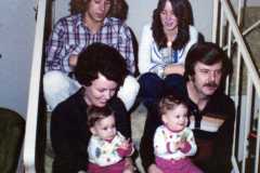 Taken at Carol's, Christmas 1977.