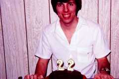 Dan Arnold 22nd birthday, Jackson MI, 1978.