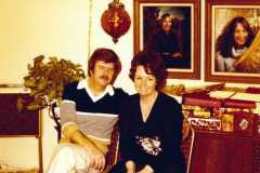 Sally and Bill Butler, Christmas 1978.