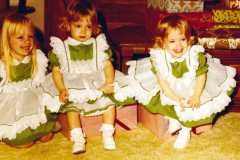 Joy, Beth, Scott, Anne Marie, December 1978.