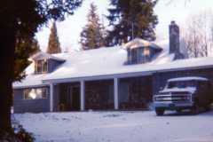 Carol's house in Oregon, January 1979.