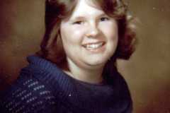 Valerie Arnold, senior picture, 1978/1979.