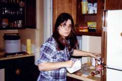 Kitchen remodeling at 904 Fourth Street in Jackson, 1979.