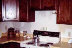 Kitchen remodeling at 904 Fourth Street in Jackson, 1979.