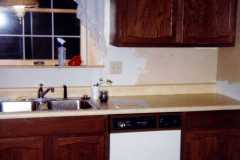 Kitchen remodeling at 904 Fourth Street in Jackson, 1979.