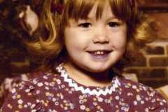 Kelly Jean Revell, 3 years, 1979.