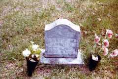 Lottie M. Arnold, Platte Cemetery, Spring 1981.