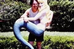 Dan and Peggy Arnold, Florida Vacation, Weeki Wachee, May 1981.