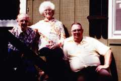 Alvin, Tracie, and Laban Arnold, circa 1982.