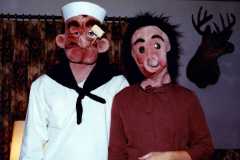 Dan and Peggy Arnold, Halloween 1982.