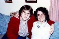Teresa and Peggy Arnold, 1982.