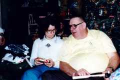 Peggy and Laban Arnold, Christmas 1982.