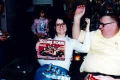 Peggy and Laban Arnold, Christmas 1982.