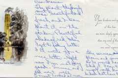 Thank You to Tracie, regarding Ernest Fred Balitz, 1983.