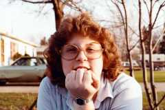 Teresa Arnold, spring 1983.