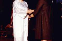 Teresa Arnold's high school graduation, June 1983.
