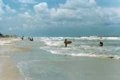 Dan and Peggy Arnold's New Smyrna Beach, Florida vacation, July 1983.