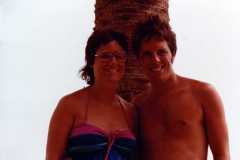 Dan and Peggy Arnold's New Smyrna Beach, Florida vacation, July 1983.