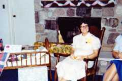 Baby shower for Peggy Arnold, August 1983.