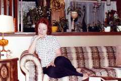 Eleanor Arnold with David Daniel Arnold, October 1983.