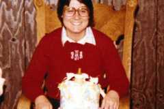 Baby shower for Peggy Arnold, circa October 1983.