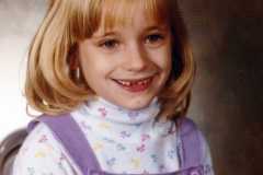 Anne Suderno, 6.5 yrs, November 1983.